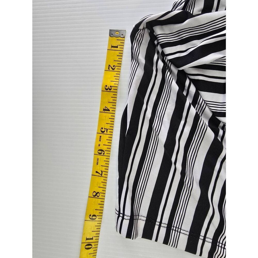 Robert Louis Shorts Sz 2X Black/White Stripe New - Picture 11 of 11